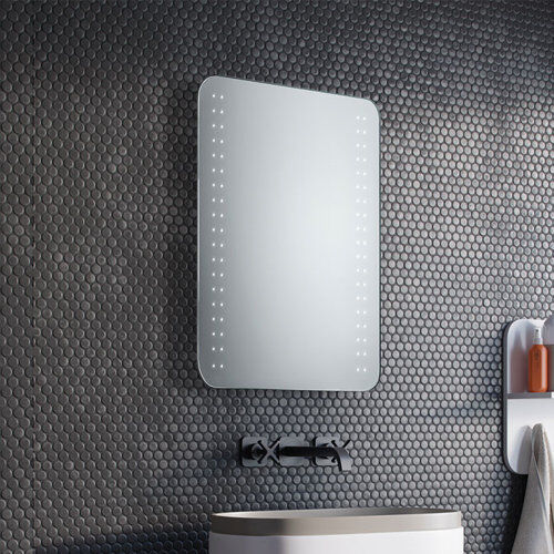 Ivy Bronx Grace LED Illuminated Bathroom Mirror Ivy Bronx Size: 63cm H x 53cm W x 3.2cm D  - Size: 63cm H x 53cm W x 3.2.cm D Ivy Bronx Grace LED Illuminated Bathroom Mirror Ivy Bronx Size: 63cm H x 53cm W x 3.2cm D  - Size: 63cm H x 53cm W x 3.2.cm D