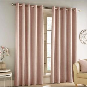 Fairmont Park Jamarion Savoy Eyelet Blackout Thermal Curtains pink 183.0 H cm