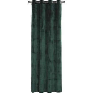 Fairmont Park Edelstein Velvet Eyelet Blackout Curtain green/blue 260.0 H cm