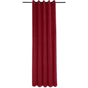 Fairmont Park Macdoel Room Darkening Curtains red 250.0 H x 140.0 W cm