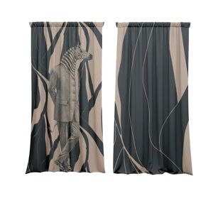 Happy Larry Burtrum Slot Top Blackout Curtains 350.0 H cm