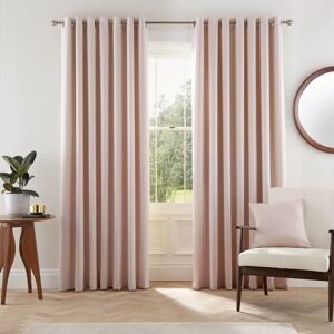 Helena Springfield Eden Lined Eyelet Room Darkening Curtains pink 183.0 H x 168.0 W cm