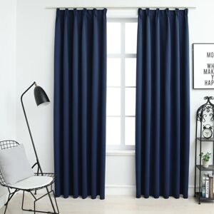 Ebern Designs Beker Blackout Curtain Blue 140 x 245 cm Ebern Designs Beker Blackout Curtain Blue 140 x 245 cm