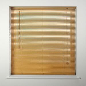 Symple Stuff PVC Room Darkening Venetian Blind Teak 150 cm L x 210 cm W Symple Stuff PVC Room Darkening Venetian Blind Teak 150 cm L x 210 cm W