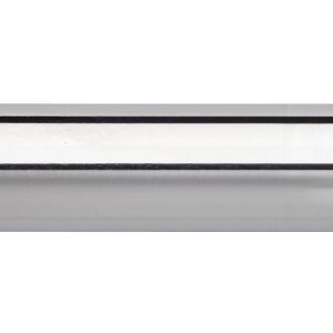Symple Stuff Metal Curtain Pole 28mm Chrome 2.8cm H x 300cm W x 2.8cm D Symple Stuff Metal Curtain Pole 28mm Chrome 2.8cm H x 300cm W x 2.8cm D