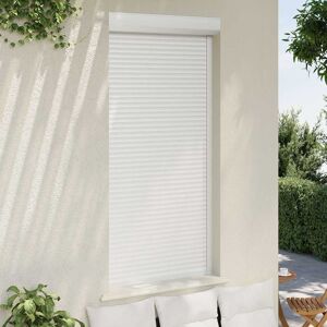 Symple Stuff Roller Shutter Room Darkening Venetian Blind White 210cm L x 100cm W Symple Stuff Roller Shutter Room Darkening Venetian Blind White 210cm L x 100cm W