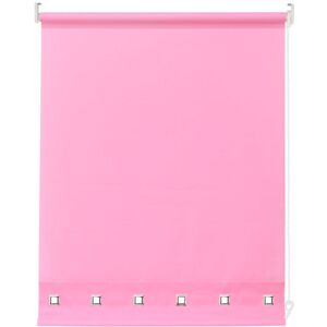 Symple Stuff Square Eyelet Daylight Outdoor Semi-Sheer Roller Blind Pink 165 cm L x 180 cm W Symple Stuff Square Eyelet Daylight Outdoor Semi-Sheer Roller Blind Pink 165 cm L x 180 cm W
