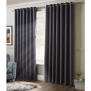 Wayfair Basics™ Bigham Blackout Eyelet Ring Top Curtains Silver 228 W x 182 D cm Wayfair Basics™ Bigham Blackout Eyelet Ring Top Curtains Silver 228 W x 182 D cm