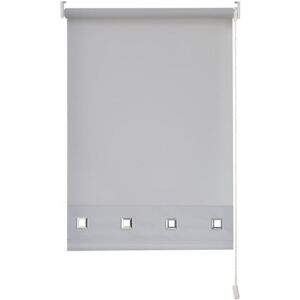 Symple Stuff Square Eyelet Daylight Outdoor Semi-Sheer Roller Blind Light Grey 165 cm L x 180 cm W Symple Stuff Square Eyelet Daylight Outdoor Semi-Sheer Roller Blind Light Grey 165 cm L x 180 cm W