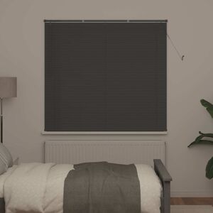 Metro Venetian Blind Manual Adjustable PVC Indoor Home Office Study Modern Silver Grey 140cm W X 150cm L Metro Venetian Blind Manual Adjustable PVC Indoor Home Office Study Modern Silver Grey 140cm W X 150cm L