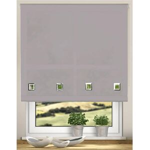 Symple Stuff Square Eyelet Daylight Outdoor Semi-Sheer Roller Blind Taupe 165 cm L x 240 cm W Symple Stuff Square Eyelet Daylight Outdoor Semi-Sheer Roller Blind Taupe 165 cm L x 240 cm W