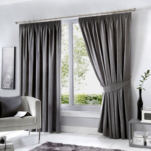 Fusion Room Darkening Thermal Curtains Charcoal Width 168 x Drop 229 cm Fusion Room Darkening Thermal Curtains Charcoal Width 168 x Drop 229 cm