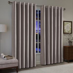17 Stories High Quality 100% Linen Blackout Eyelet Ready Made Curtain Mocha 168cm Width x 228cm Drop 17 Stories High Quality 100% Linen Blackout Eyelet Ready Made Curtain Mocha 168cm Width x 228cm Drop