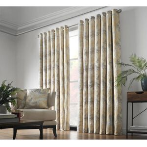 Beachcrest Home Porphyrion Fiji Room Darkening Eyelet Curtains Ochre 229 W x 274 D cm Beachcrest Home Porphyrion Fiji Room Darkening Eyelet Curtains Ochre 229 W x 274 D cm