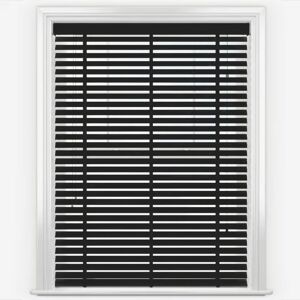 Symple Stuff Sheer Venetian Blind Black 150 cm L x 120 cm W Symple Stuff Sheer Venetian Blind Black 150 cm L x 120 cm W