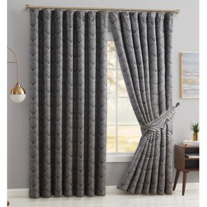 Canora Grey Lossett Wave Pencil Pleat Room Darkening Thermal Curtain Silver/Gold 168 W x 183 D cm Canora Grey Lossett Wave Pencil Pleat Room Darkening Thermal Curtain Silver/Gold 168 W x 183 D cm