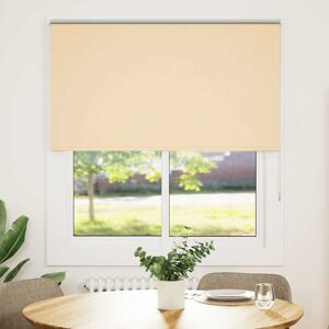 17 Stories Roller Blind Blackout Fabric Polyester Beige 125cmW x 150cmL 17 Stories Roller Blind Blackout Fabric Polyester Beige 125cmW x 150cmL