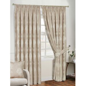 Mercer41 Bonita Room Darkening Curtains Beige 168 W x 137 D cm Mercer41 Bonita Room Darkening Curtains Beige 168 W x 137 D cm