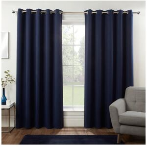 Ebern Designs Averii Eyelet Blackout Thermal Sliding Panel Curtains Navy 117 W x 137 D cm Ebern Designs Averii Eyelet Blackout Thermal Sliding Panel Curtains Navy 117 W x 137 D cm