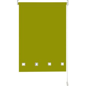 Symple Stuff Square Eyelet Daylight Outdoor Semi-Sheer Roller Blind Lime 165 cm L x 240 cm W Symple Stuff Square Eyelet Daylight Outdoor Semi-Sheer Roller Blind Lime 165 cm L x 240 cm W