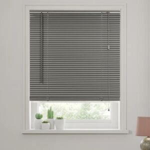 Symple Stuff PVC Plain Indoor Venetian Blind Grey 150 cm L x 210 cm W Symple Stuff PVC Plain Indoor Venetian Blind Grey 150 cm L x 210 cm W