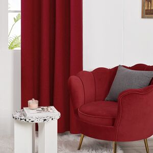Ebern Designs Alhamdi Blackout Thermal Curtains Red 117cm Width x 229cm Drop Ebern Designs Alhamdi Blackout Thermal Curtains Red 117cm Width x 229cm Drop