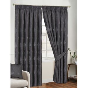 Mercer41 Bonita Room Darkening Curtains Grey 168 W x 137 D cm Mercer41 Bonita Room Darkening Curtains Grey 168 W x 137 D cm