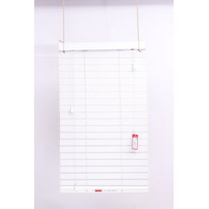 Symple Stuff Fauxwood Venetian String Blind White 150 cm L x 165 cm W Symple Stuff Fauxwood Venetian String Blind White 150 cm L x 165 cm W