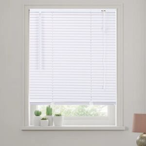 Symple Stuff PVC Plain Indoor Venetian Blind White 213 cm L x 165 cm W Symple Stuff PVC Plain Indoor Venetian Blind White 213 cm L x 165 cm W
