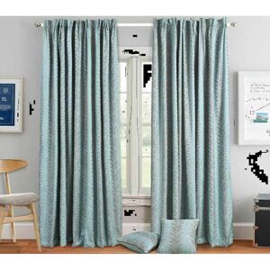 Ebern Designs Mitat Polyester Room Darkening Pinch Pleat Curtain Pair Sage 168cm Width x 228cm Drop Ebern Designs Mitat Polyester Room Darkening Pinch Pleat Curtain Pair Sage 168cm Width x 228cm Drop