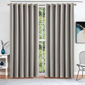 17 Stories Modern Stylish Fully Blackout Curtains Jacquard Heavy Weaved Fabric Drapes Ring Top Eyelet Includes Tiebacks For Living Room Bedroom Curtain Beige/ Mink 168cm Width x 137cm Drop 17 Stories Modern Stylish Fully Blackout Curtains Jacquard Heavy Weaved Fabric Drapes Ring Top Eyelet Includes Tiebacks For Living Room Bedroom Curtain Beige/ Mink 168cm Width x 137cm Drop