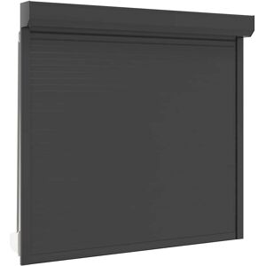 Symple Stuff Roller Shutter Room Darkening Venetian Blind Anthracite 160cm L x 150cm W Symple Stuff Roller Shutter Room Darkening Venetian Blind Anthracite 160cm L x 150cm W