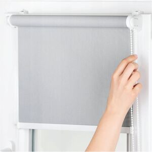 Symple Stuff Trimmable Fabric Outdoor Blackout Roller Blind Light Grey 165 cm L x 240 cm W Symple Stuff Trimmable Fabric Outdoor Blackout Roller Blind Light Grey 165 cm L x 240 cm W
