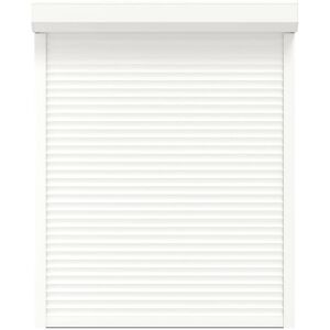 Symple Stuff Roller Shutter Room Darkening Venetian Blind White 150cm L x 120cm W Symple Stuff Roller Shutter Room Darkening Venetian Blind White 150cm L x 120cm W