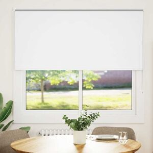 17 Stories Roller Blind Blackout Fabric Polyester White 165cmW x 130cmL 17 Stories Roller Blind Blackout Fabric Polyester White 165cmW x 130cmL
