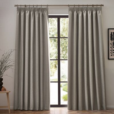 Furn Dawn Textured Linen Blackout Curtains - Curtains Furn Dawn Textured Linen Blackout Curtains - Curtains