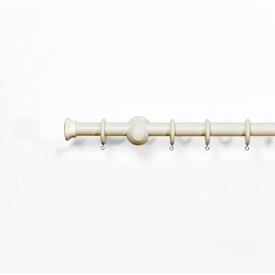 Ophelia & Co. Norgren 28 mm Fixed Length Multi Finials Wooden Curtain Poles Chalk Ball 120cm H x 2cm W x 2cm D Ophelia & Co. Norgren 28 mm Fixed Length Multi Finials Wooden Curtain Poles Chalk Ball 120cm H x 2cm W x 2cm D