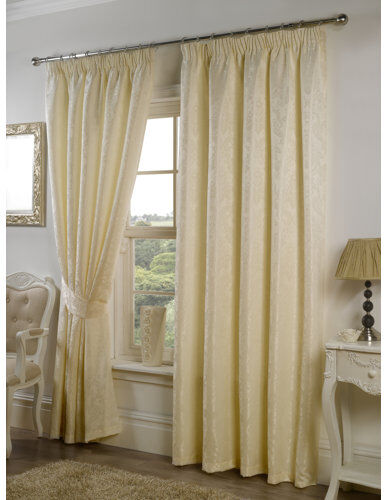 Astoria Grand Fennimore Pencil Pleat Room Darkening Curtain Astoria Grand Colour: Cream, Panel Size: 228 W x 137 D cm  - Size: Astoria Grand Fennimore Pencil Pleat Room Darkening Curtain Astoria Grand Colour: Cream, Panel Size: 228 W x 137 D cm  - Size: