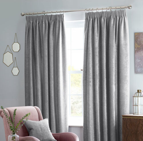 Brayden Studio Lora Pencil Pleat Blackout Curtains Brayden Studio Colour: Heather, Panel Size: 117 W x 137 D cm  - Size: 530cm H X 455cm W X 243cm D Brayden Studio Lora Pencil Pleat Blackout Curtains Brayden Studio Colour: Heather, Panel Size: 117 W x 137 D cm  - Size: 530cm H X 455cm W X 243cm D