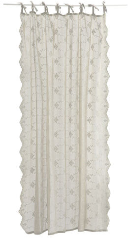 Lene Bjerre Adellia Tab top Semi-Sheer Curtains Lene Bjerre  - Size: 77cm H X 10cm W X 9cm D Lene Bjerre Adellia Tab top Semi-Sheer Curtains Lene Bjerre  - Size: 77cm H X 10cm W X 9cm D