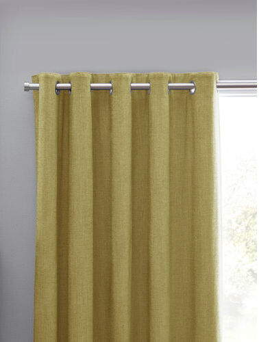 Rosalind Wheeler Eudia Orkney Eyelet Room Darkening Curtains Rosalind Wheeler Colour: Ochre, Size: 229 x 229 cm  - Size: 168 x 229 cm Rosalind Wheeler Eudia Orkney Eyelet Room Darkening Curtains Rosalind Wheeler Colour: Ochre, Size: 229 x 229 cm  - Size: 168 x 229 cm
