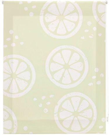 Ebern Designs Kitchen Lemon Sheer Roller Blind Ebern Designs Size: 120cm W x 250cm L  - Size: Large Ebern Designs Kitchen Lemon Sheer Roller Blind Ebern Designs Size: 120cm W x 250cm L  - Size: Large