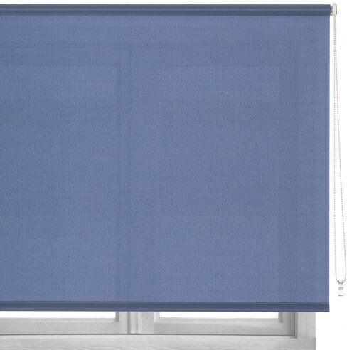 Latitude Run Semi-Sheer Roller Blind Latitude Run Finish: Blue, Size: 250 cm L x 100 cm W  - Size: 14cm H X 21cm W X 17cm D Latitude Run Semi-Sheer Roller Blind Latitude Run Finish: Blue, Size: 250 cm L x 100 cm W  - Size: 14cm H X 21cm W X 17cm D