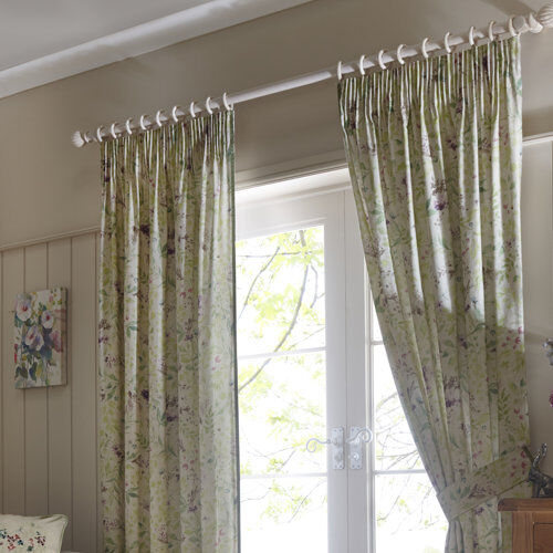 Fernleaf Mina Cotton Pencil Pleat Room Darkening Curtains Fernleaf Panel Size: 229 W x 137 D cm  - Size: 168 W x 189 D cm Fernleaf Mina Cotton Pencil Pleat Room Darkening Curtains Fernleaf Panel Size: 229 W x 137 D cm  - Size: 168 W x 189 D cm