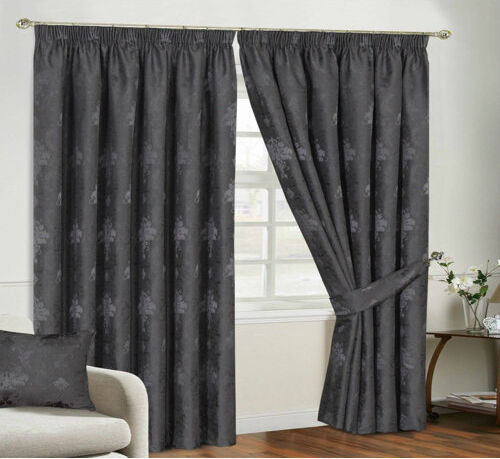 Textile Home Virgina Pencil Pleat Room Darkening Thermal Curtains Textile Home Panel Size: 117 W x 183 D cm, Colour: Grey Silver  - Size: 228 W x 137 D cm Textile Home Virgina Pencil Pleat Room Darkening Thermal Curtains Textile Home Panel Size: 117 W x 183 D cm, Colour: Grey Silver  - Size: 228 W x 137 D cm