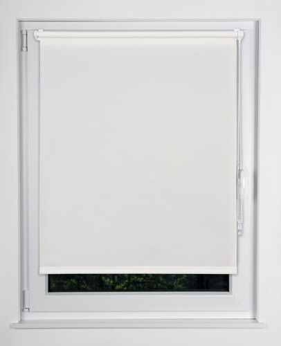 My Deco Win Blackout Roller Blind My Deco Finish: White, Size: 180cm L x 160cm W  - Size: 93.98cm H x 93.98cm W x 1.91cm D My Deco Win Blackout Roller Blind My Deco Finish: White, Size: 180cm L x 160cm W  - Size: 93.98cm H x 93.98cm W x 1.91cm D