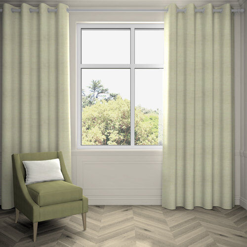 Ebern Designs Agan Hamleton Textured Eyelet Blackout Thermal Curtains Ebern Designs Colour: Soft Green, Panel Size: 167 W x 228 D cm  - Size: 116 W x 137 D cm Ebern Designs Agan Hamleton Textured Eyelet Blackout Thermal Curtains Ebern Designs Colour: Soft Green, Panel Size: 167 W x 228 D cm  - Size: 116 W x 137 D cm