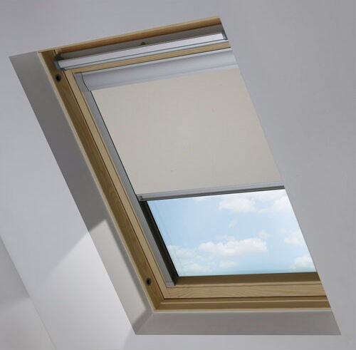 Symple Stuff Blackout Roller blind Symple Stuff Size: 37.3 cm W x 98.2 cm L, Finish: White  - Size: Large