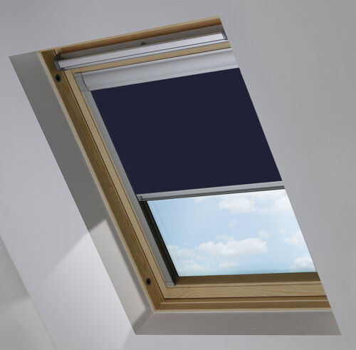 Symple Stuff Blackout Roller blind Symple Stuff Size: 93 cm W x 96.3 cm L, Finish: Navy  - Size: Large Symple Stuff Blackout Roller blind Symple Stuff Size: 93 cm W x 96.3 cm L, Finish: Navy  - Size: Large