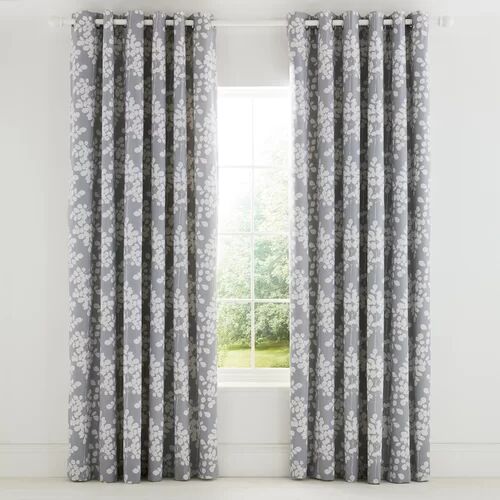 Clarissa Hulse Ginkgo Patchwork Eyelet Room Darkening Curtains Clarissa Hulse Width 168cm x Drop 138cm